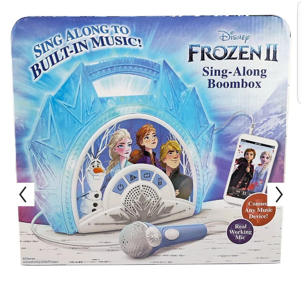 Frozen sing‎ along boombox toy